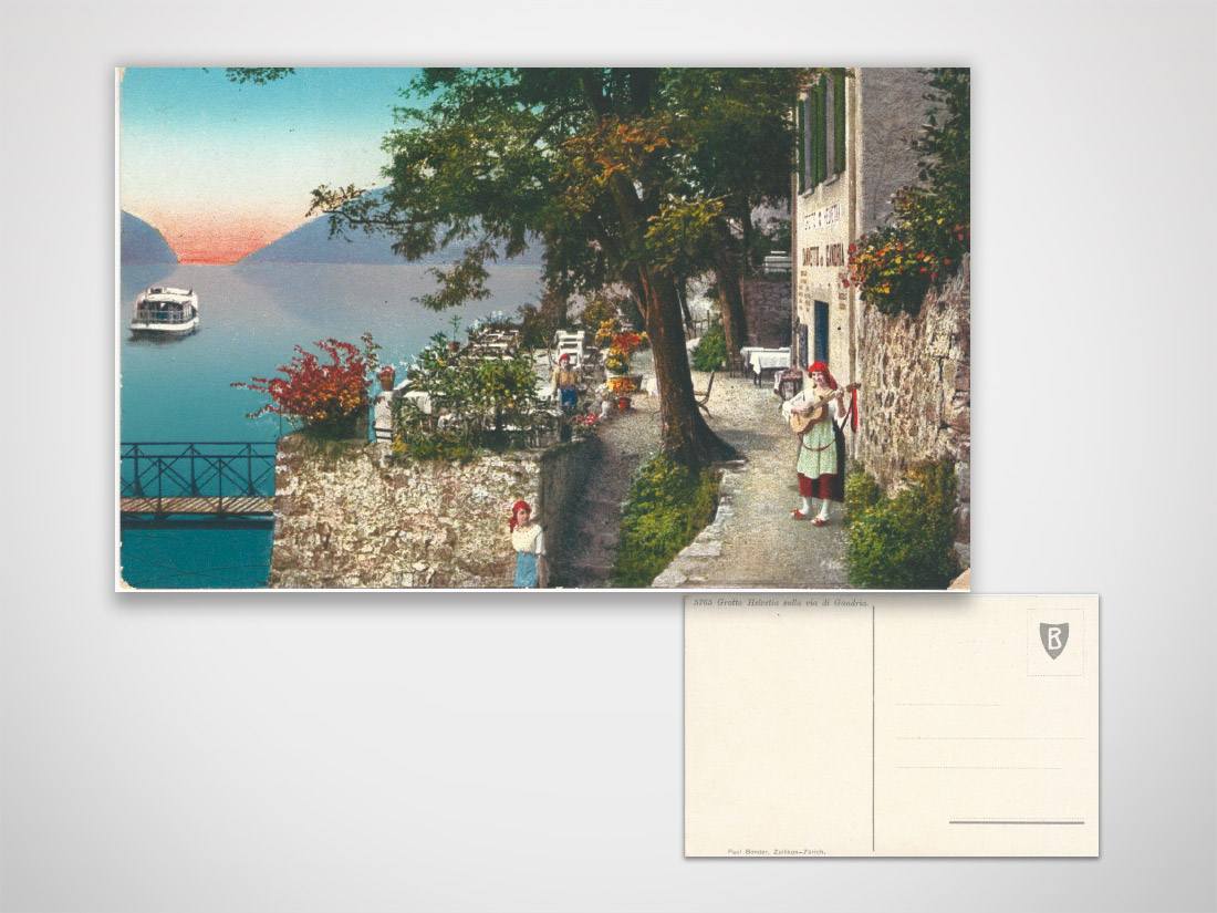 Grotto Helvetia sulla via di Gandria