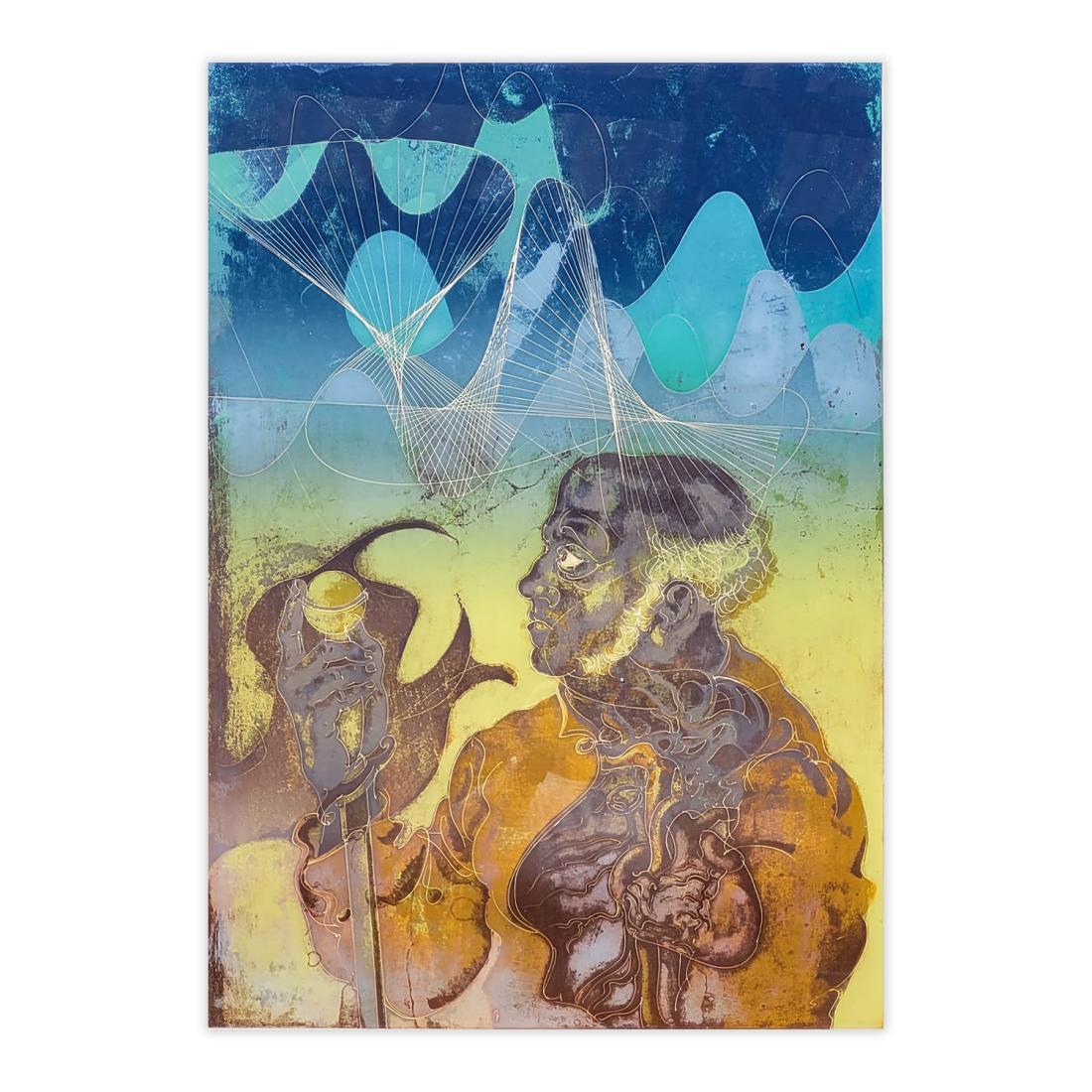 Hans Erni (1909 - 2015) Paracelsus - 1973