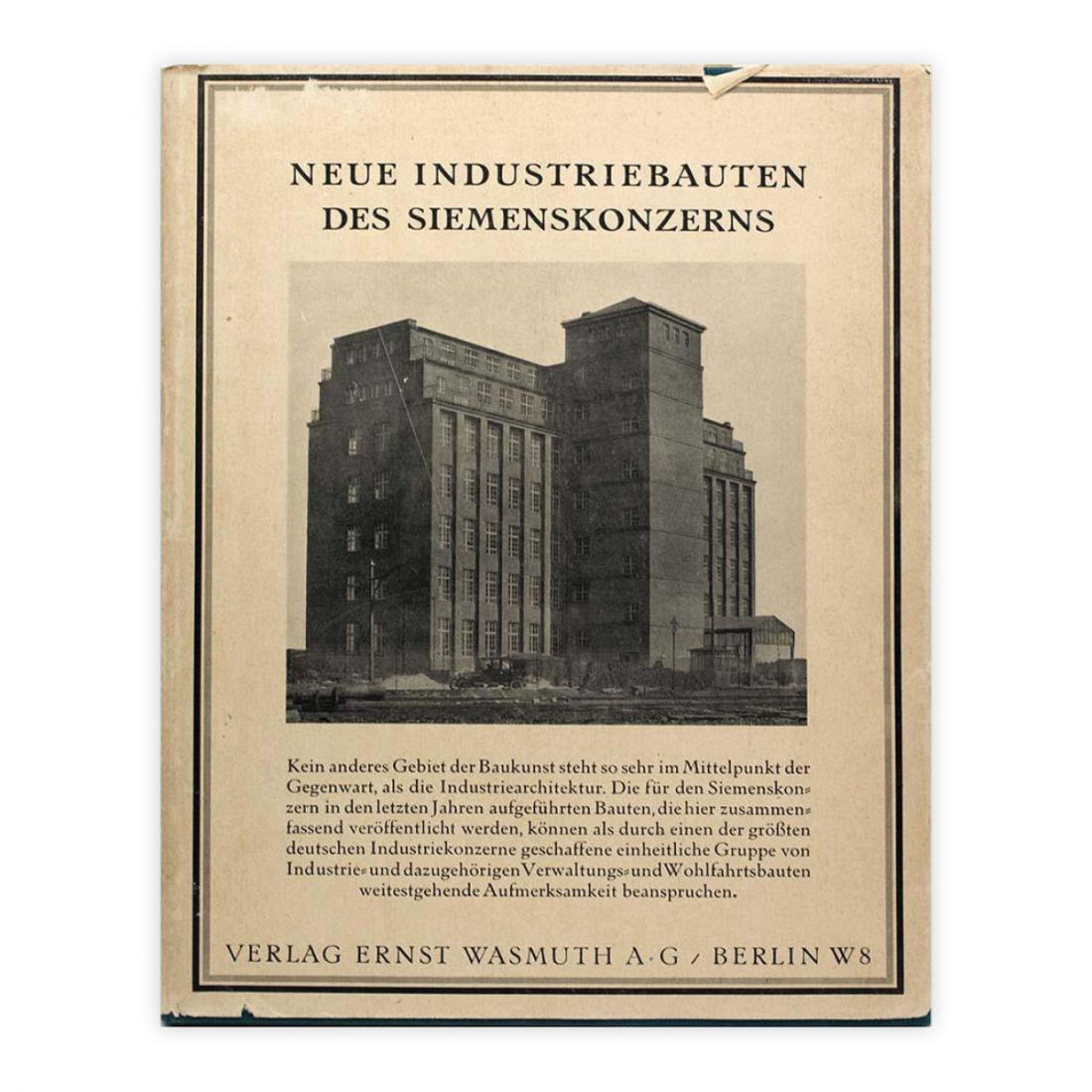 Hans Hertlein - Neue Industriebauten des Siemenskonzerns - Autografato