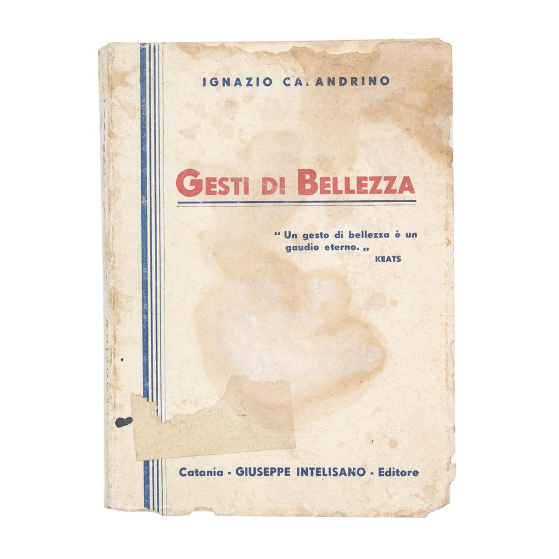 Ignazio Calandrino - Gesti di Bellezza - Autografato