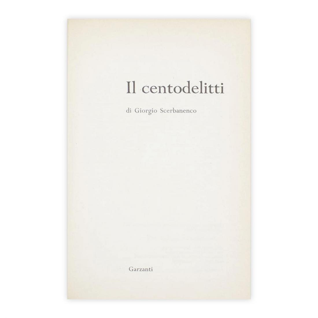 Il centodelitti - Giorgio Scerbanenco