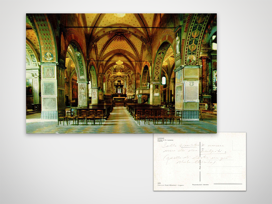 Interno Cattedrale S.Lorenzo - Lugano