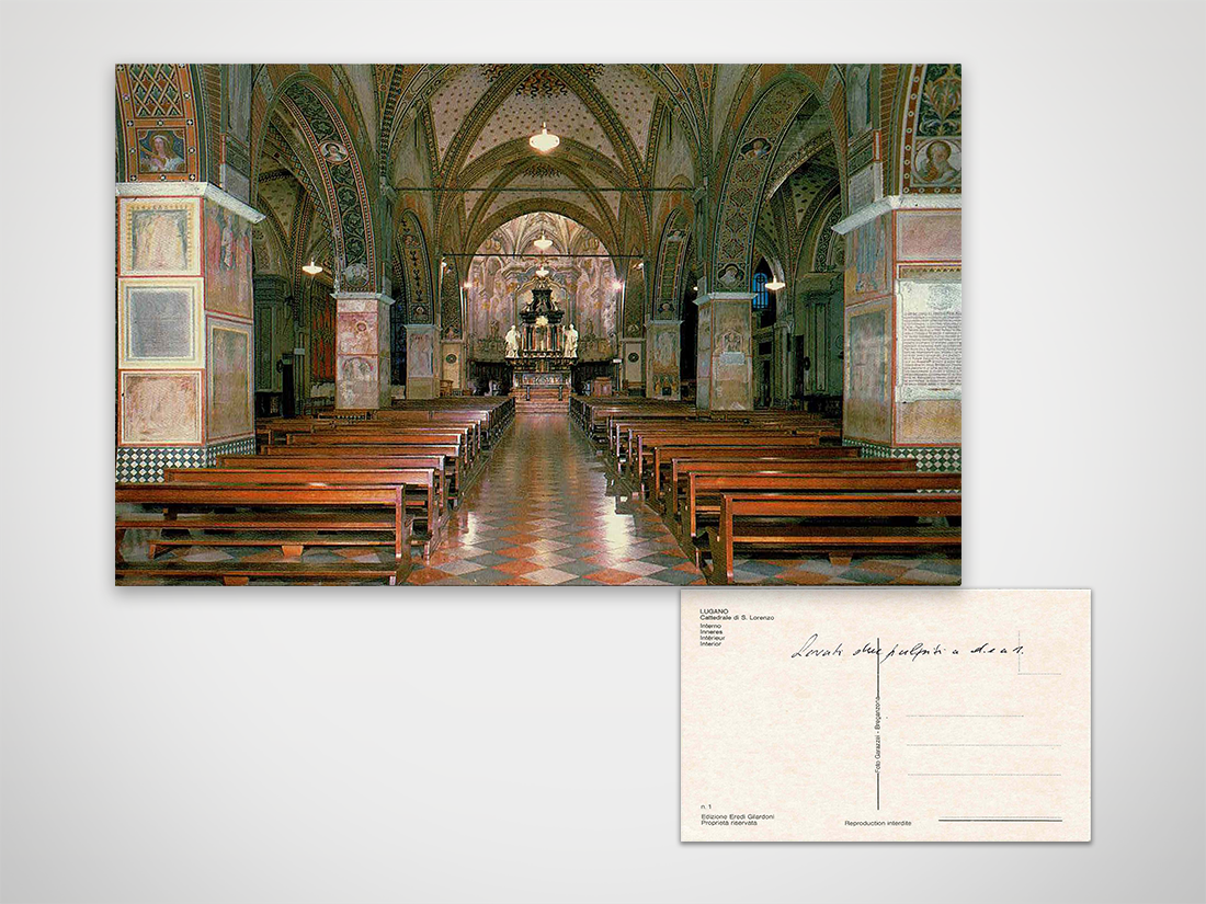 Interno Cattedrale S.Lorenzo - Lugano