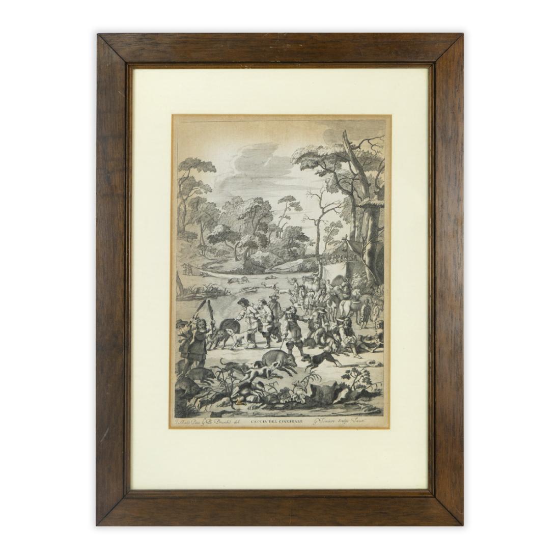 Jan Miel - Caccia del Cinghiale