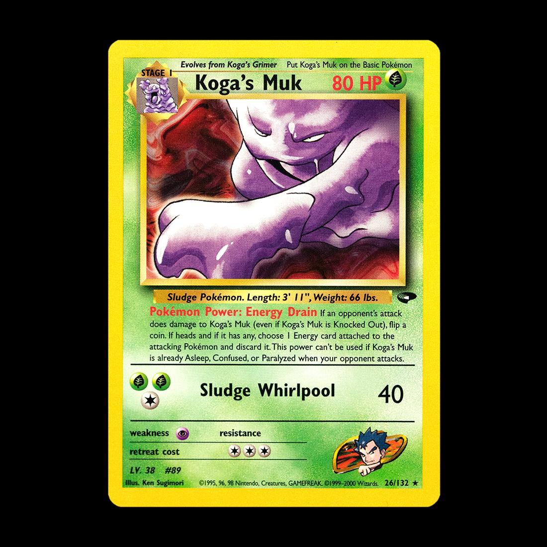 Koga's Muk 26/132 ENG Near Mint