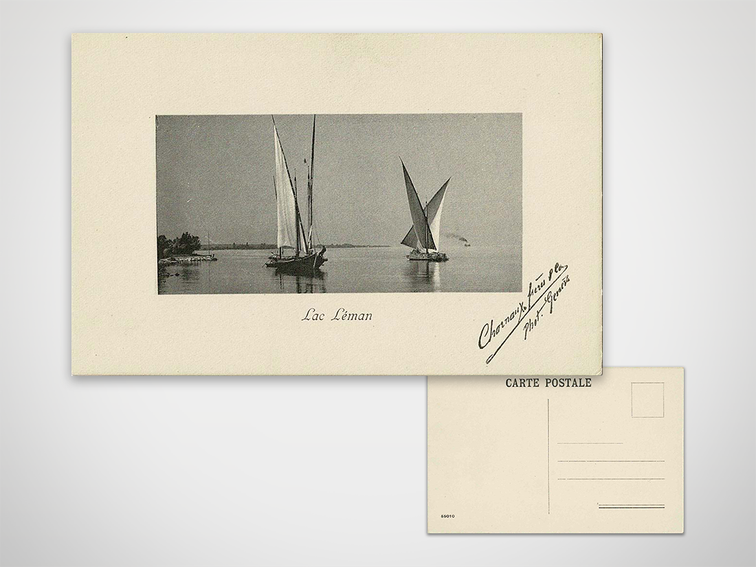 Lac Léman 1908