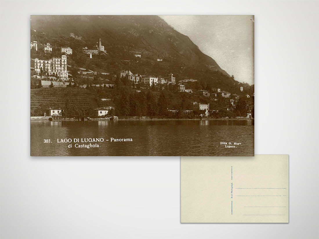 Lago di Lugano - Panorama di Castagnola