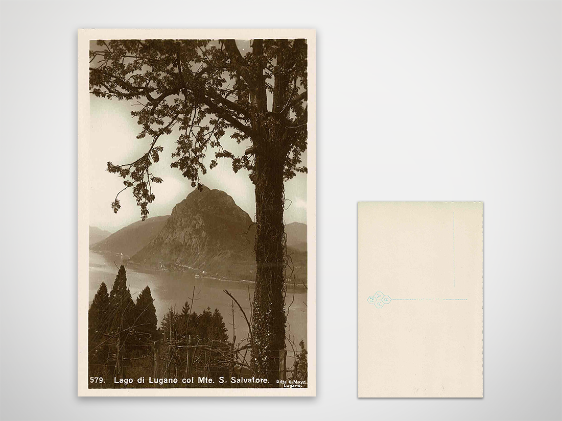 Lago di Lugano col Monte S.Salvatore