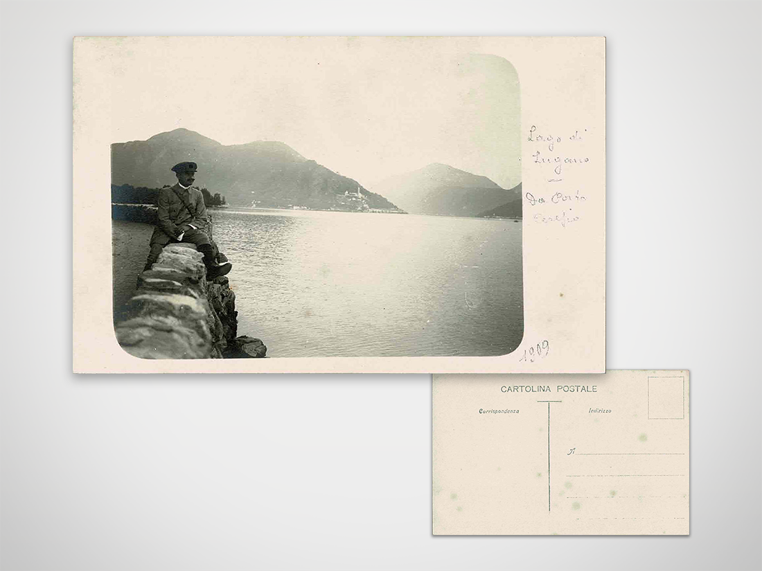 Lago di Lugano da Porto Ceresio