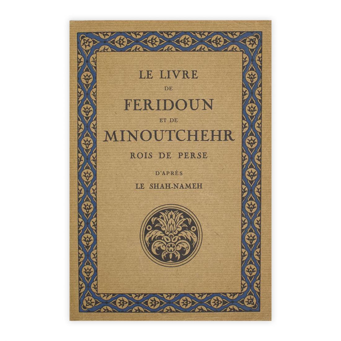 Le livre de feridon et de minoutchehr Rois de perse