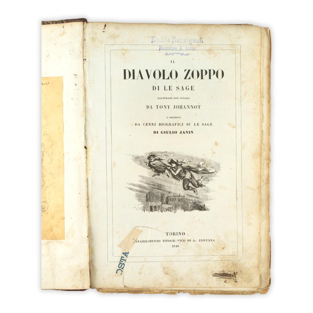 Le Sage - Il diavolo zoppo - 1840