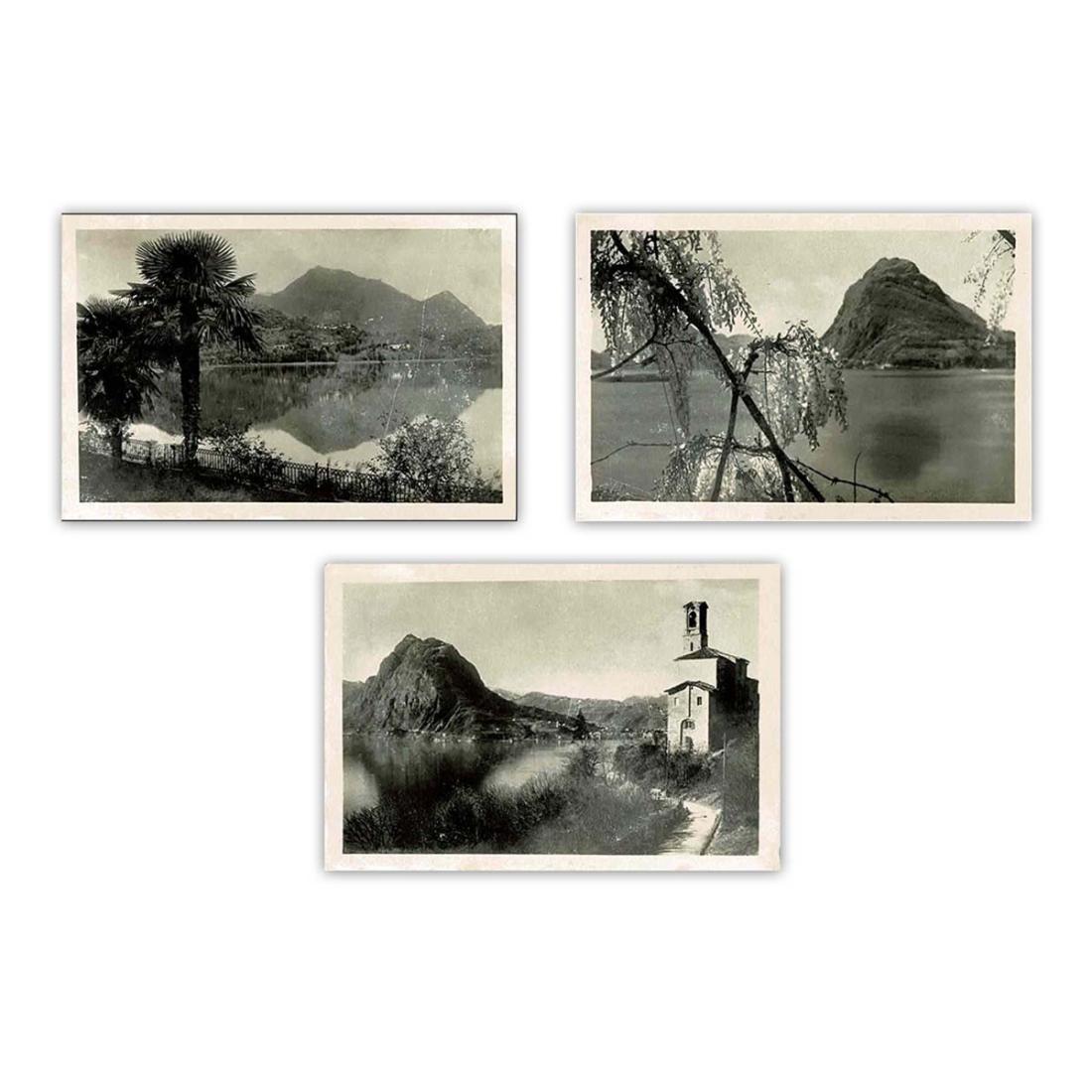 Lugano - Castagnola e monte S.Salvatore