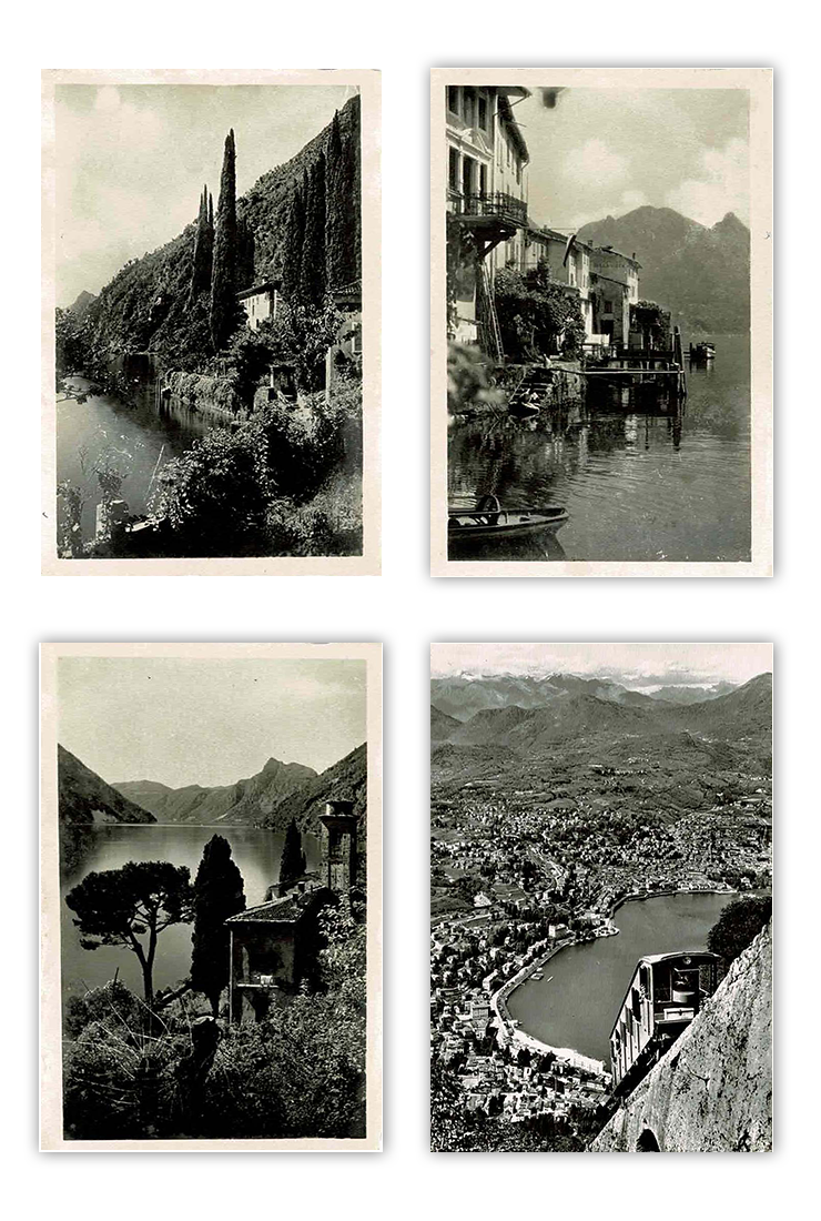 Lugano - Gandria, Oria e funicolare monte S.Salvatore