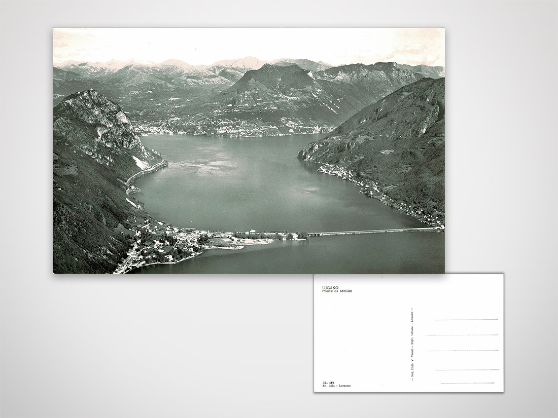 Lugano - Ponte di Melide