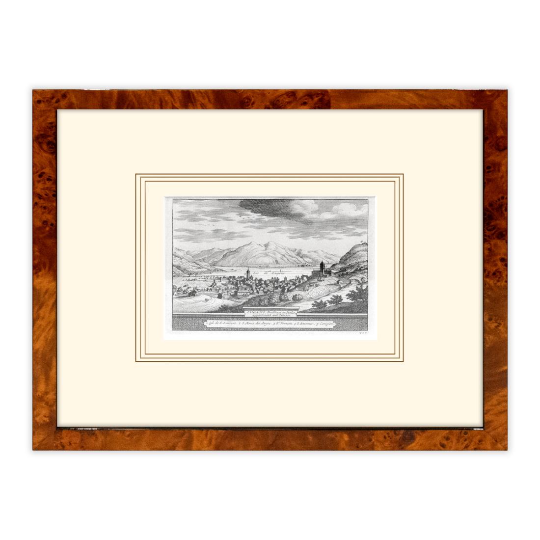 Lugano, Bailliage (Piccola Merian) - 1714