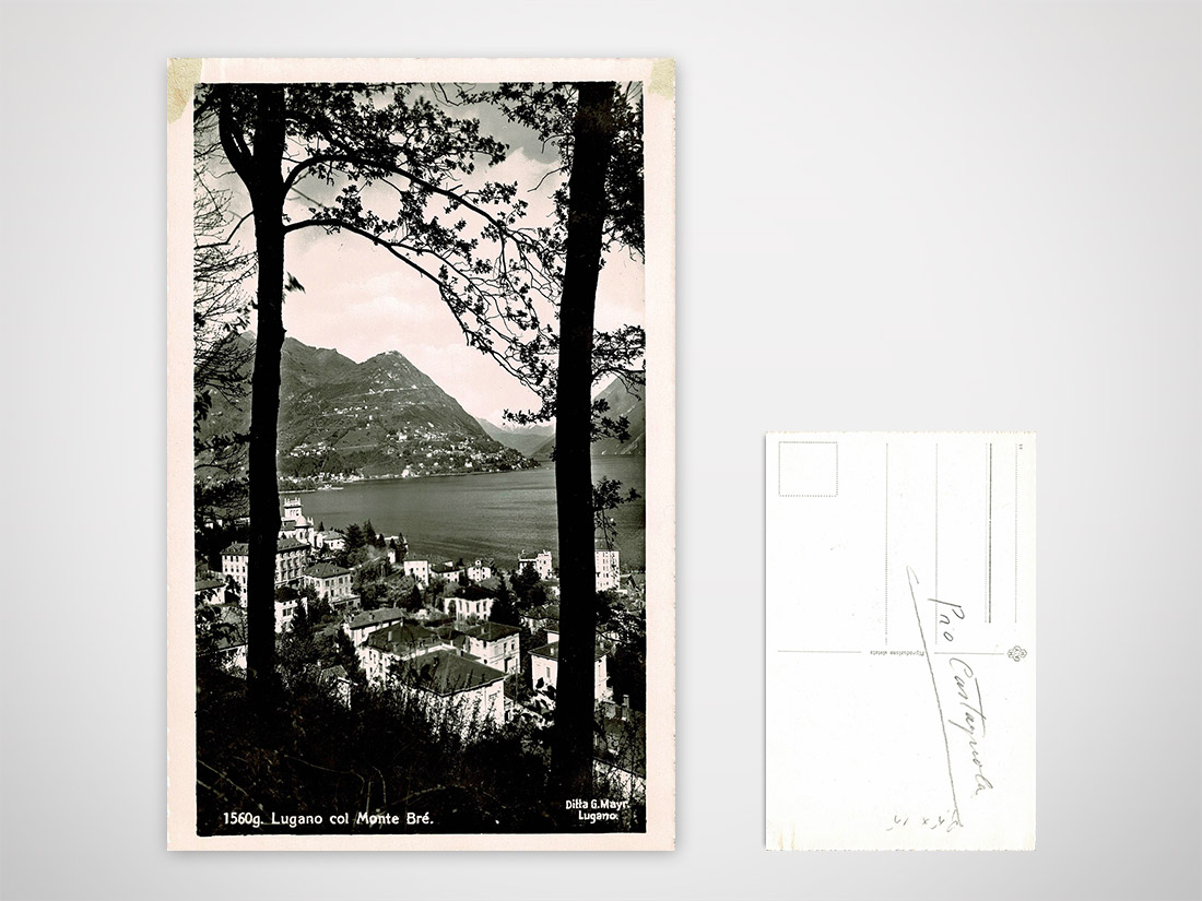 Lugano col Monte Brè