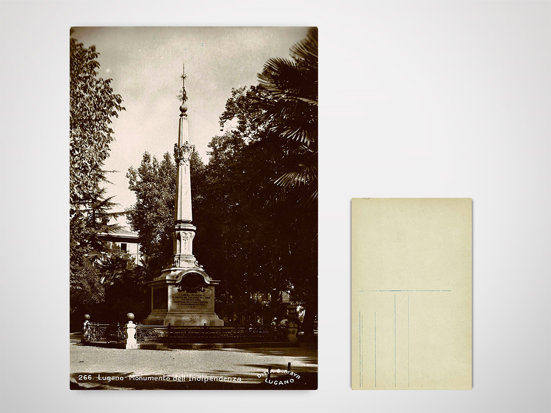 Lugano monumento dell'Indipendenza