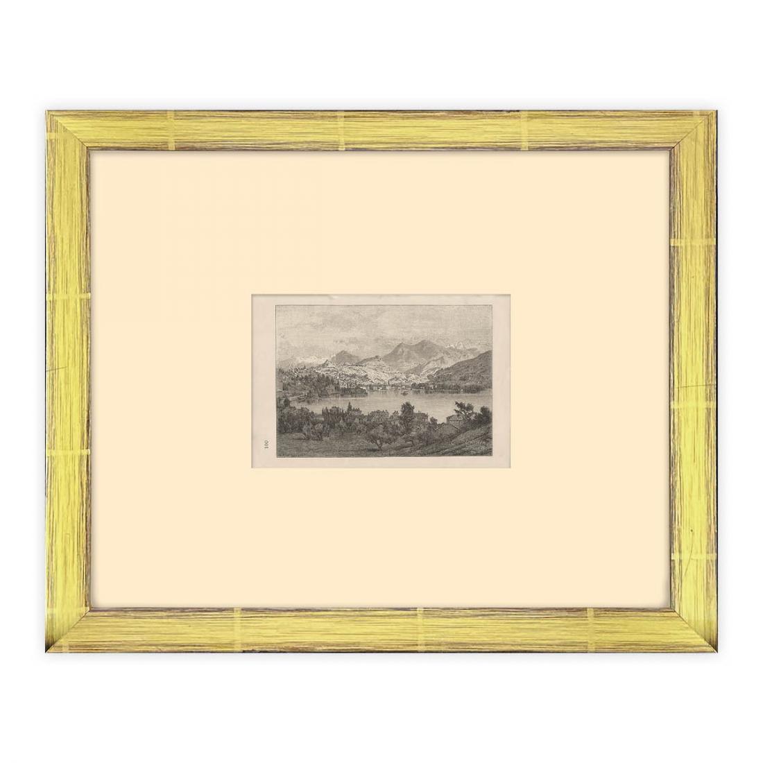 Lugano panorama 1886