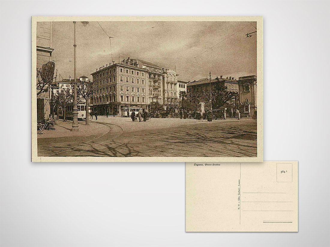 Lugano piazza Giardino