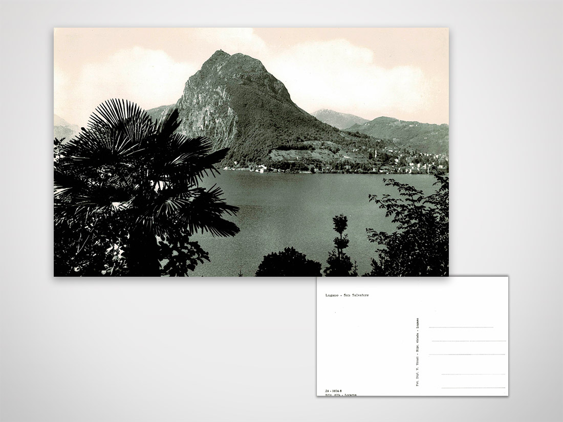 Lugano veduta del S.Salvatore