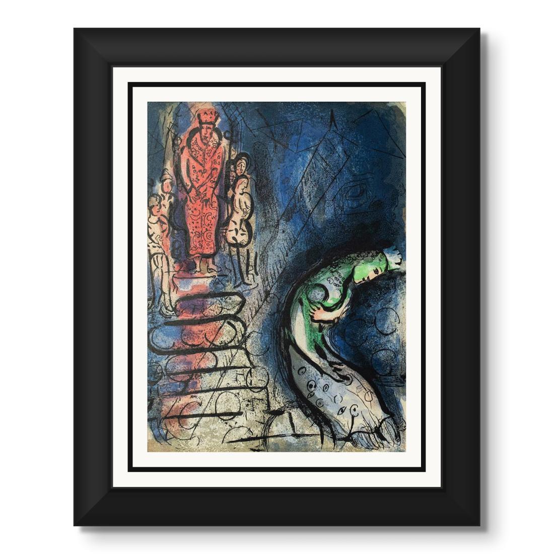 Marc Chagall - Assuérus chasse Vasthi