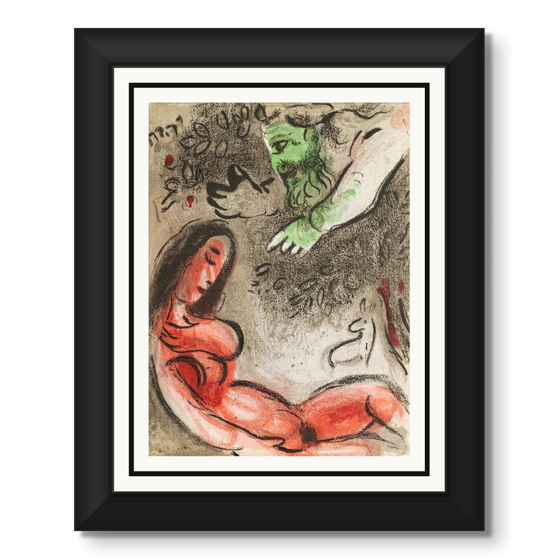Marc Chagall - Ève maudite par Dieu