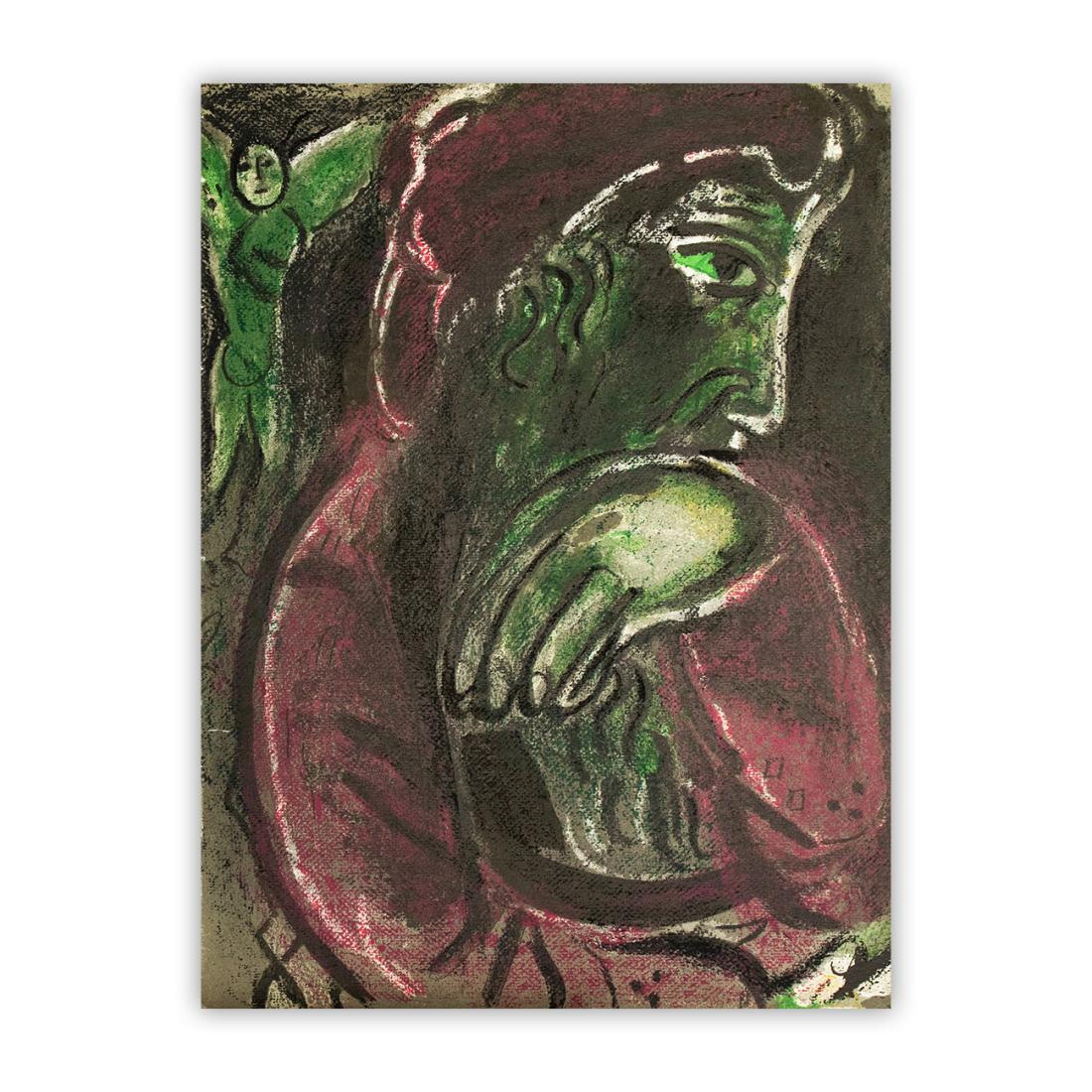 Marc Chagall - Job désespéré