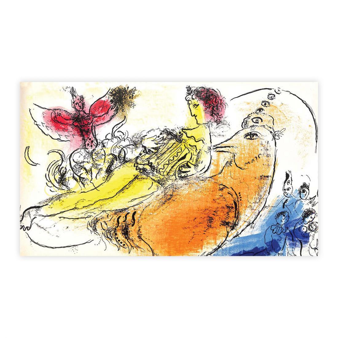 Marc Chagall - L'Accordéoniste 1957