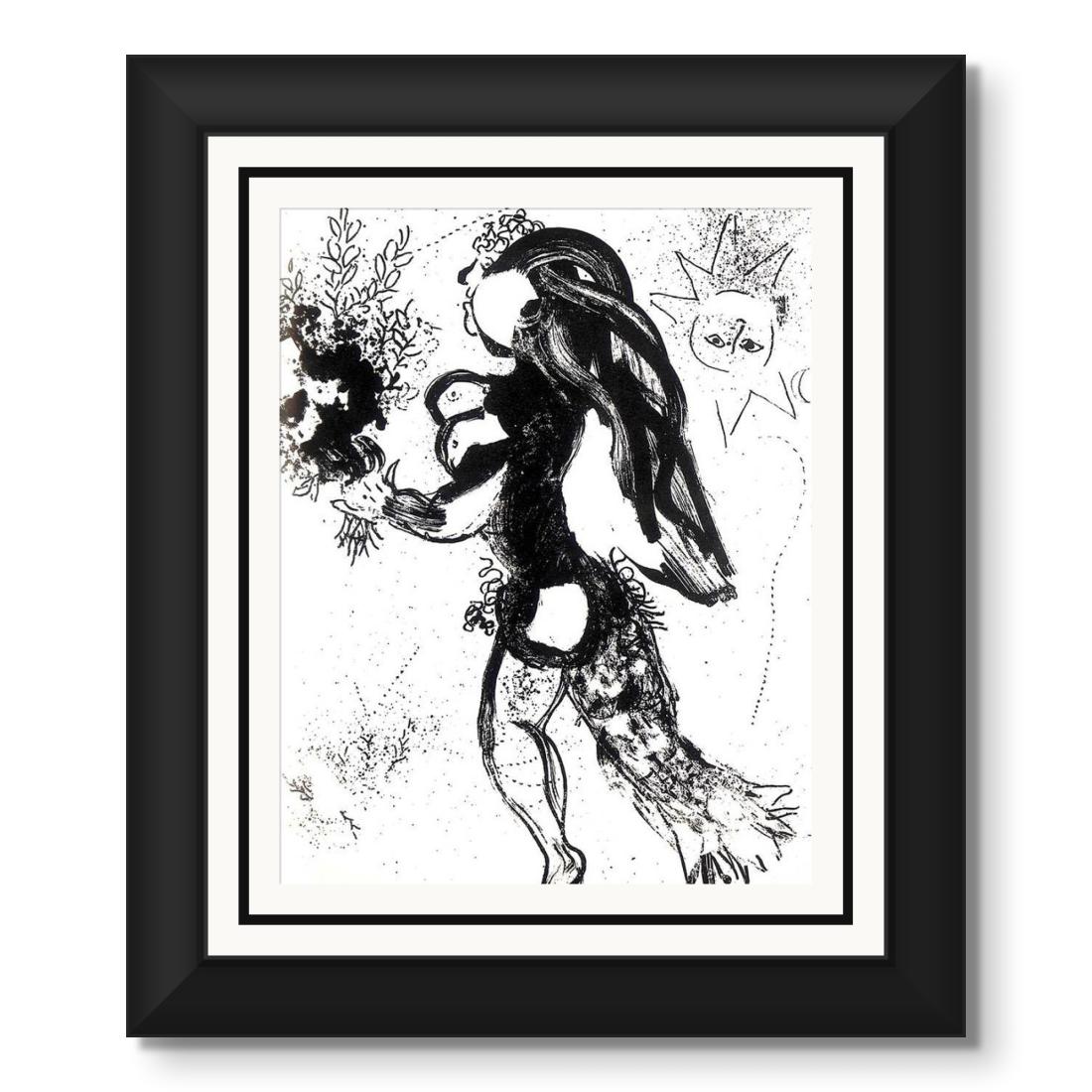 Marc Chagall - L'Offrande - Chagall Lithographe I, 1960