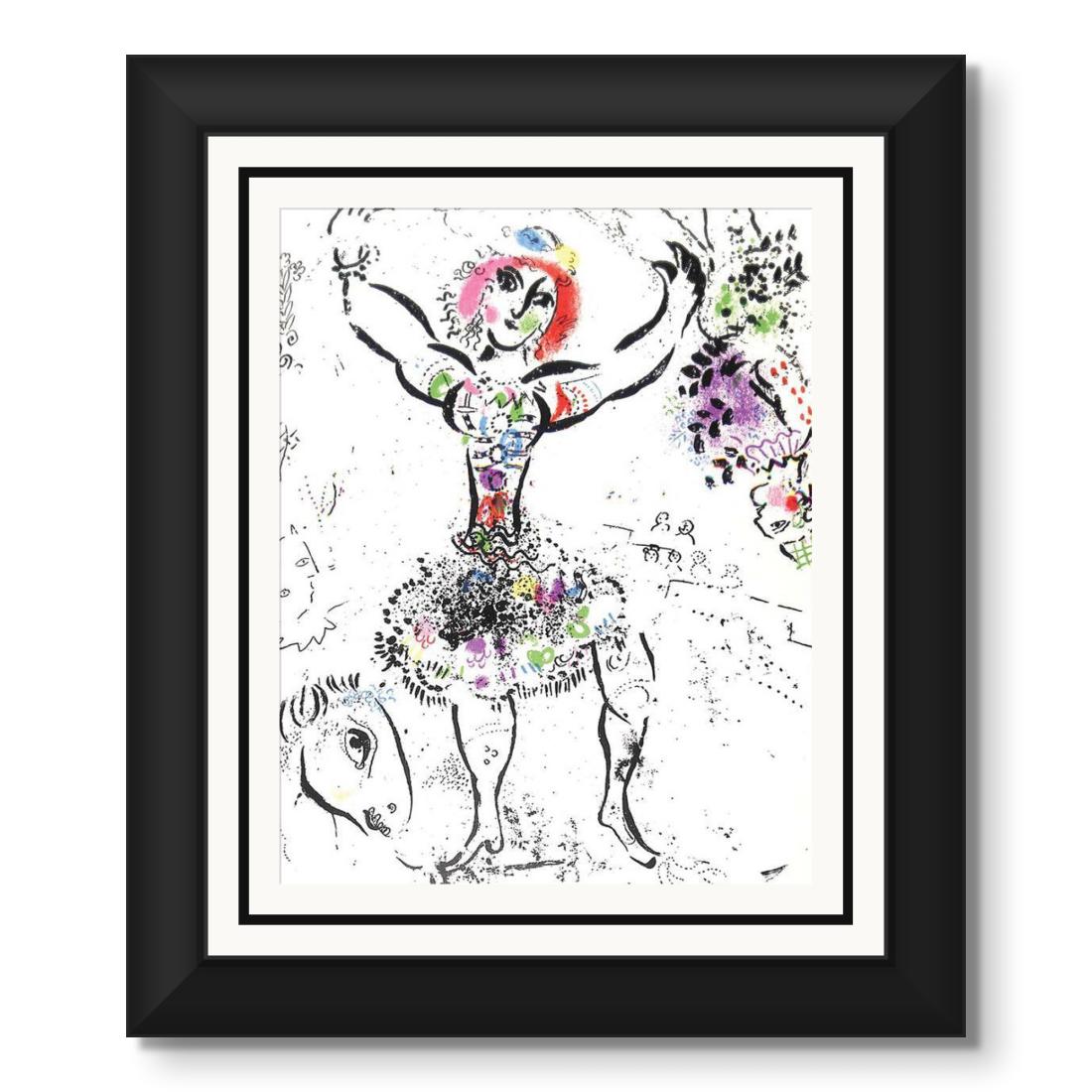 Marc Chagall - La Jongleuse - Chagall Lithographe I, 1960