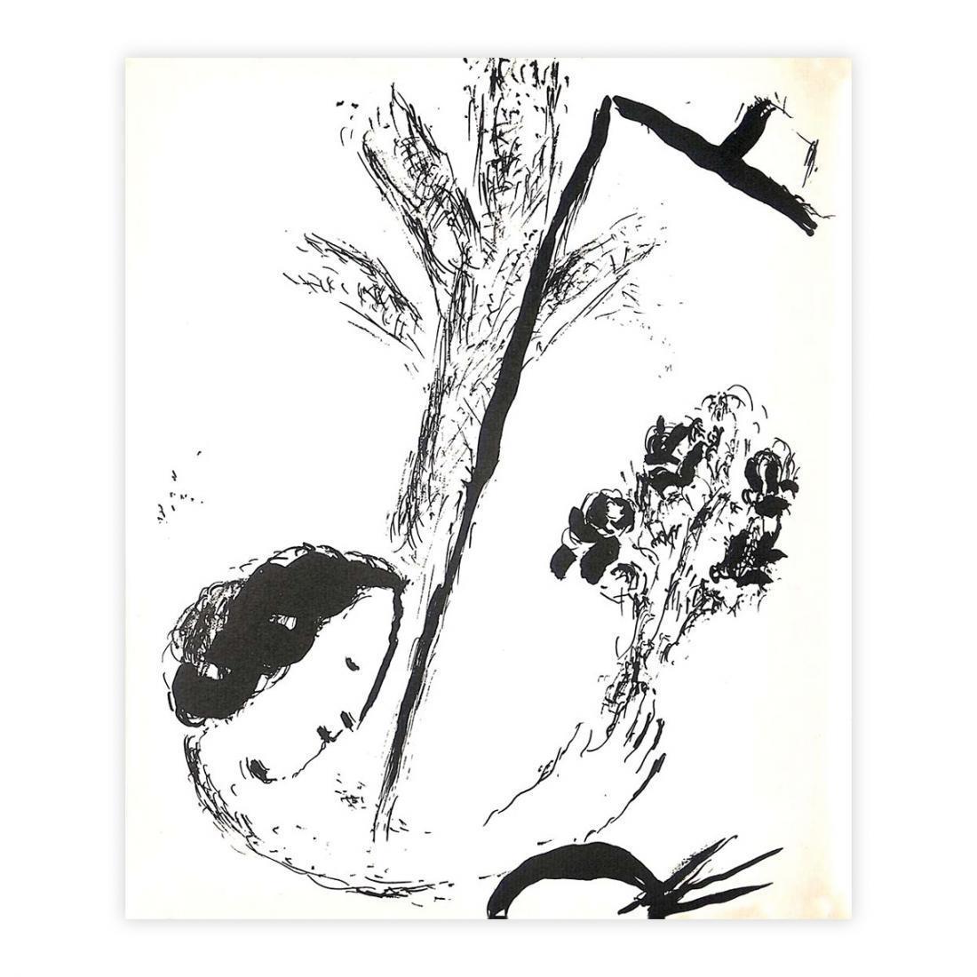 Marc Chagall - Le Bouquet à la main 1957