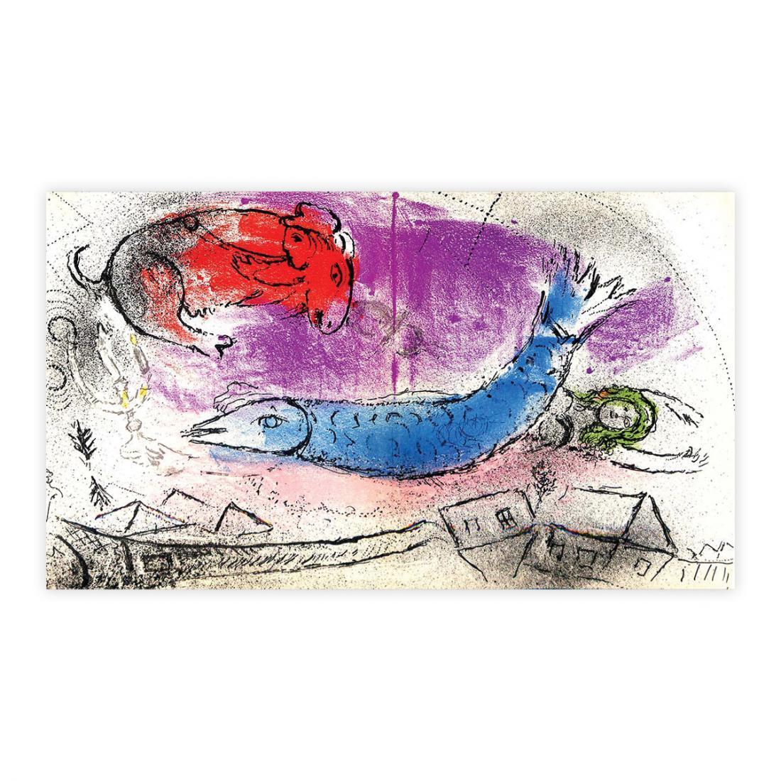 Marc Chagall - Le Poisson bleu 1957