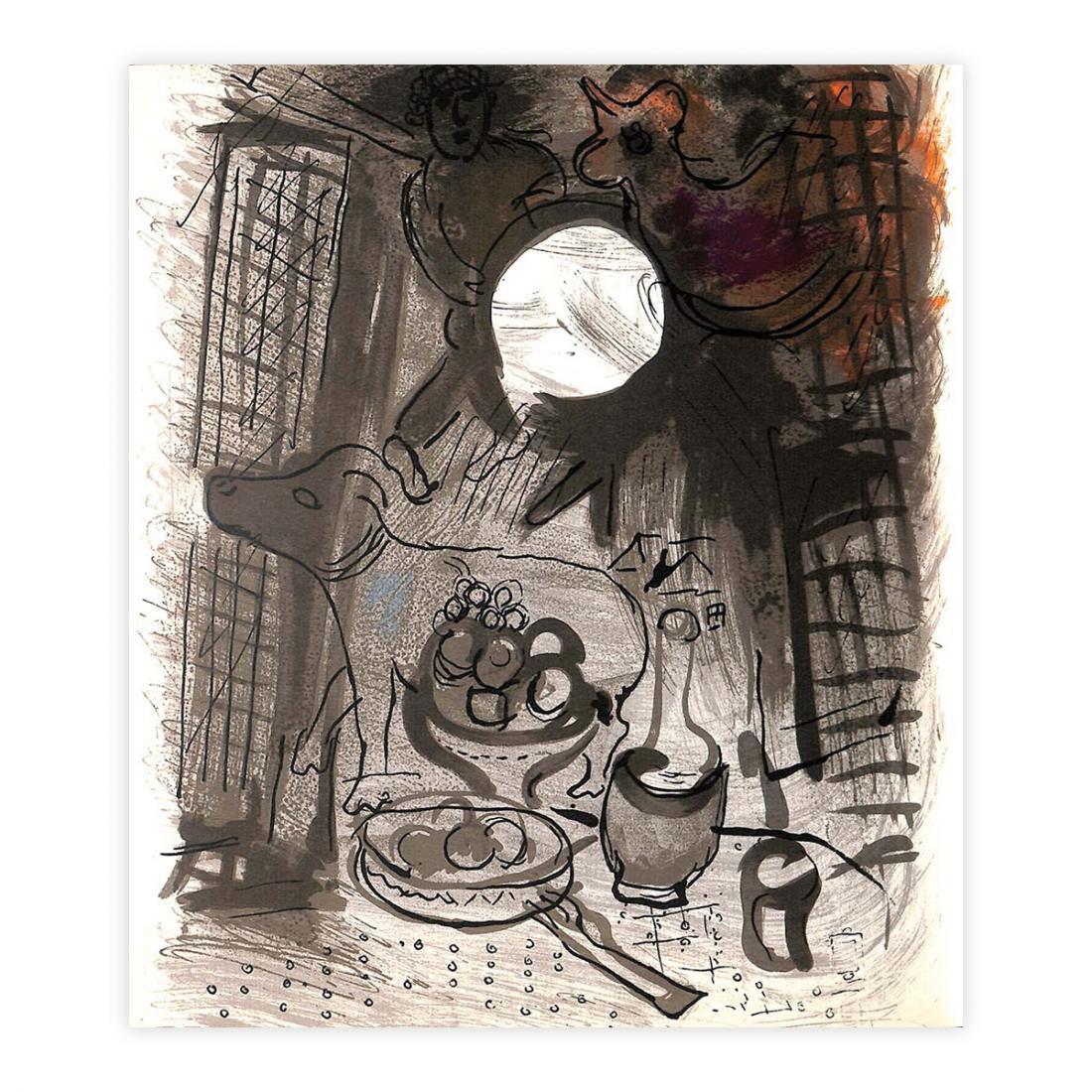 Marc Chagall - Nature morte brune 1957