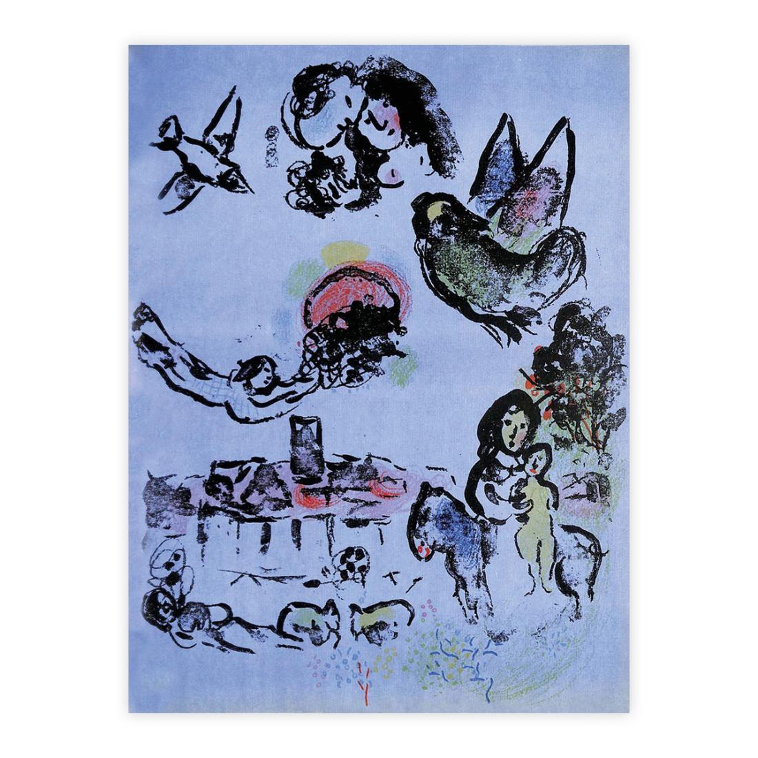 Marc Chagall - Original Litograph VIII - 1963