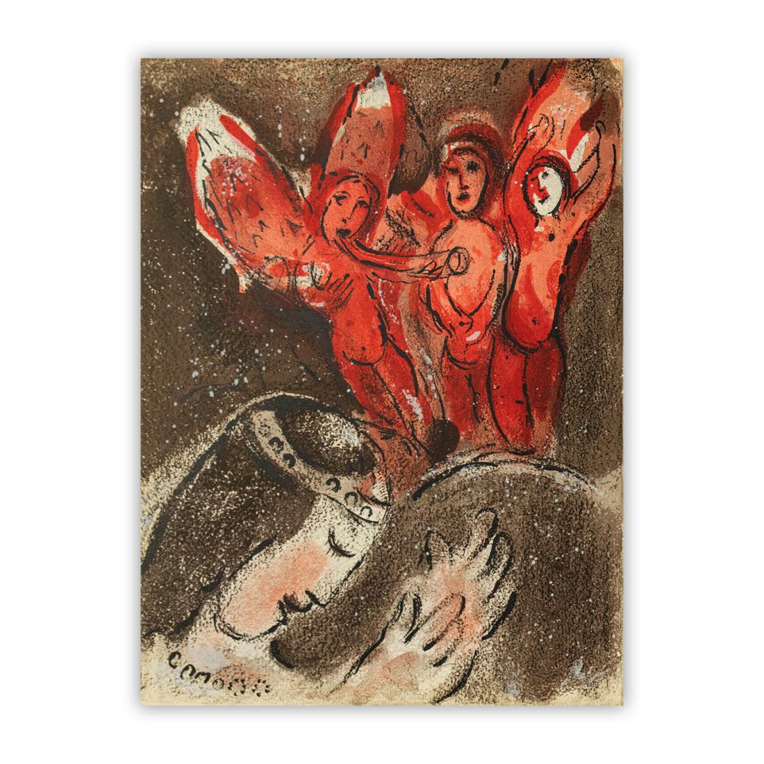 Marc Chagall - Sara et les Anges