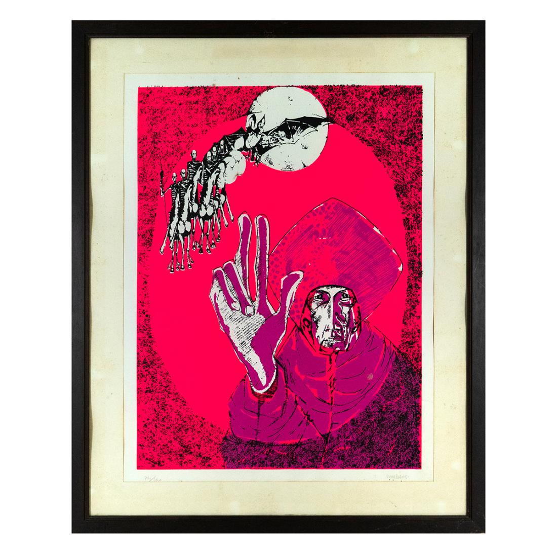 Masacci - Serigrafia su carta Esemplare 74/100