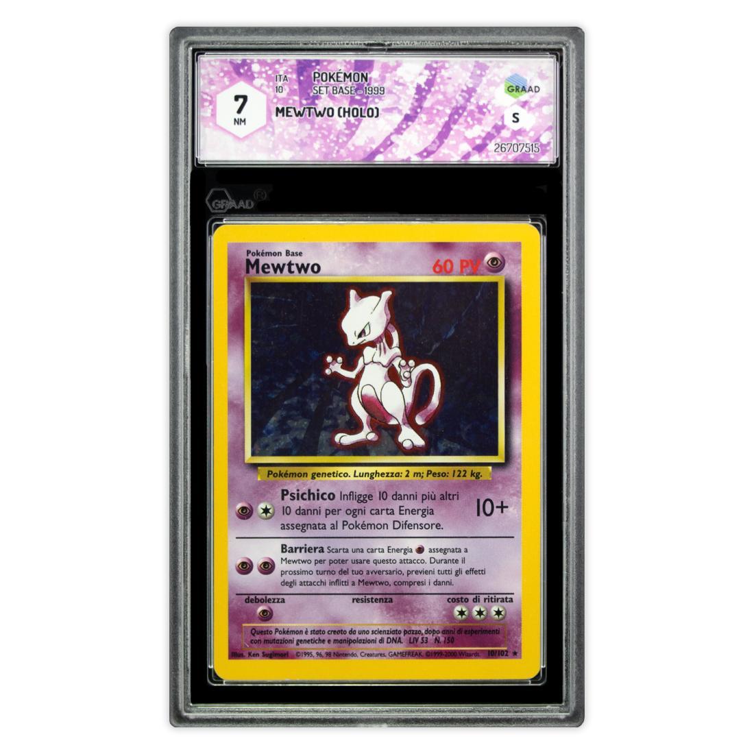Mewtwo 10/102 - Set Base Italiano 1999 - NM 7