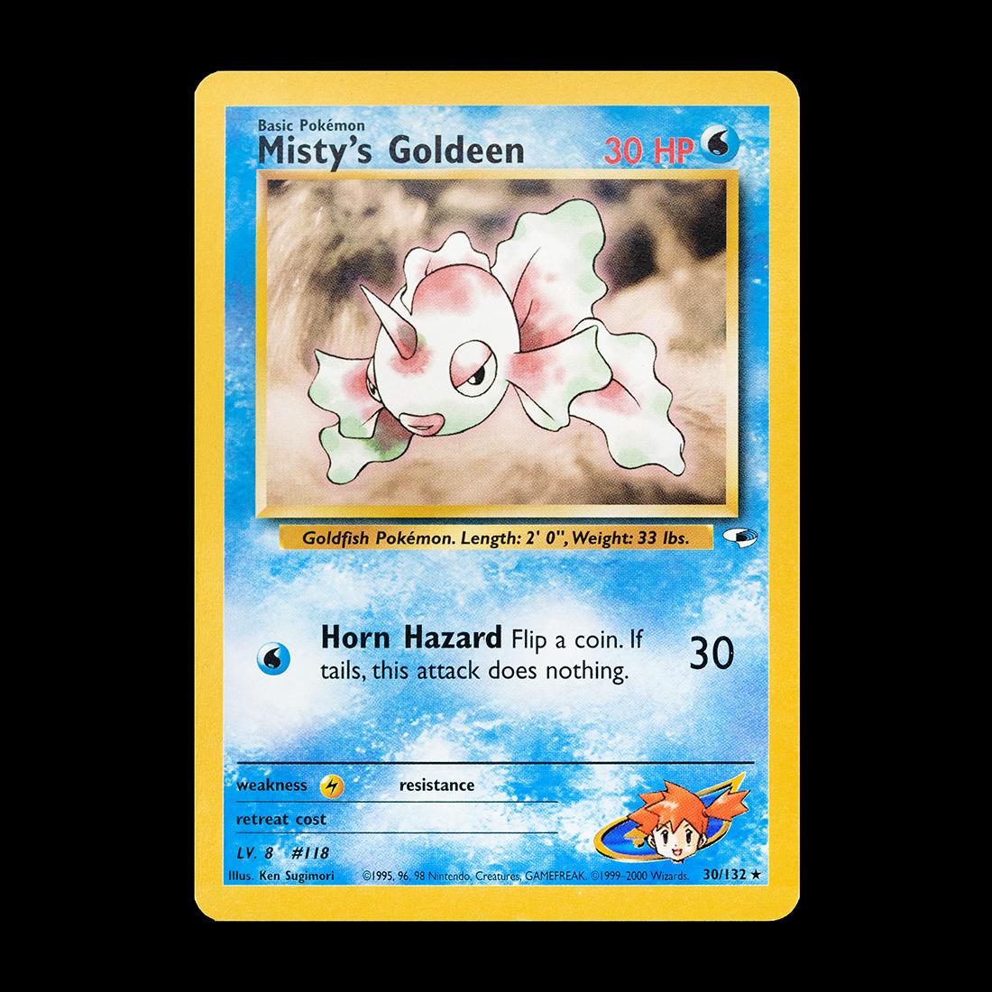 Misty's Goldeen 30/132 ENG Near Mint