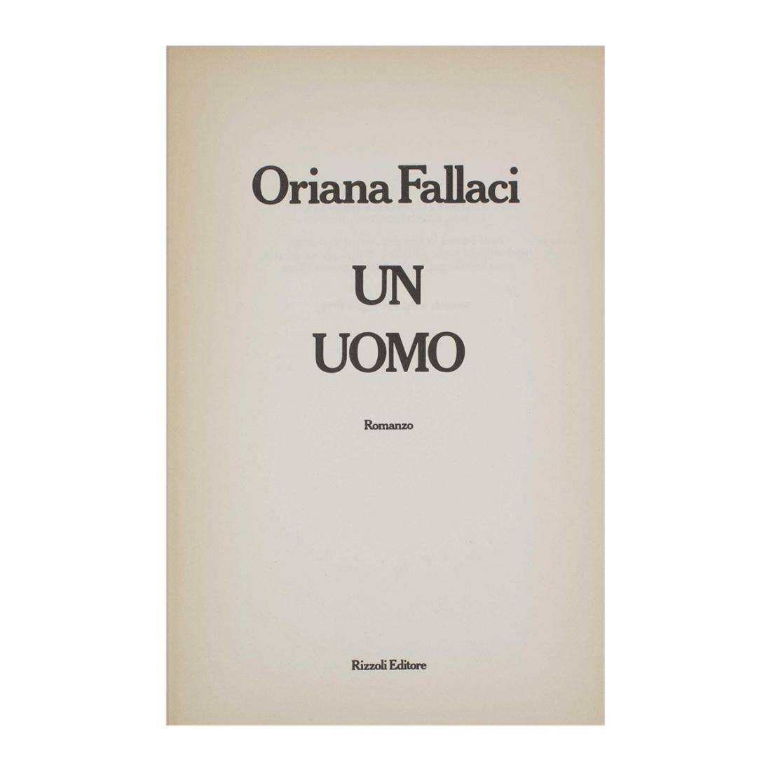 Oriana Fallaci - Un uomo