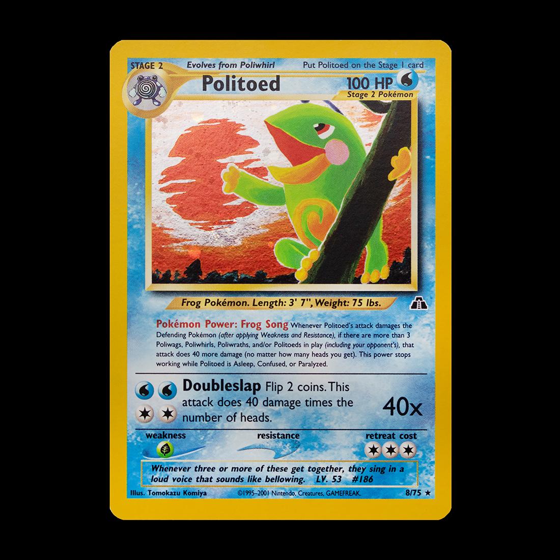 Politoed 8/75 Holo ENG Near Mint