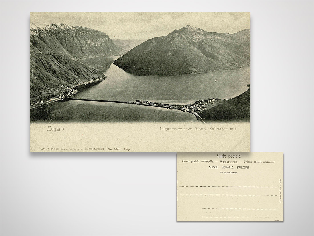 Ponte di Melide - vista dal S.Salvatore