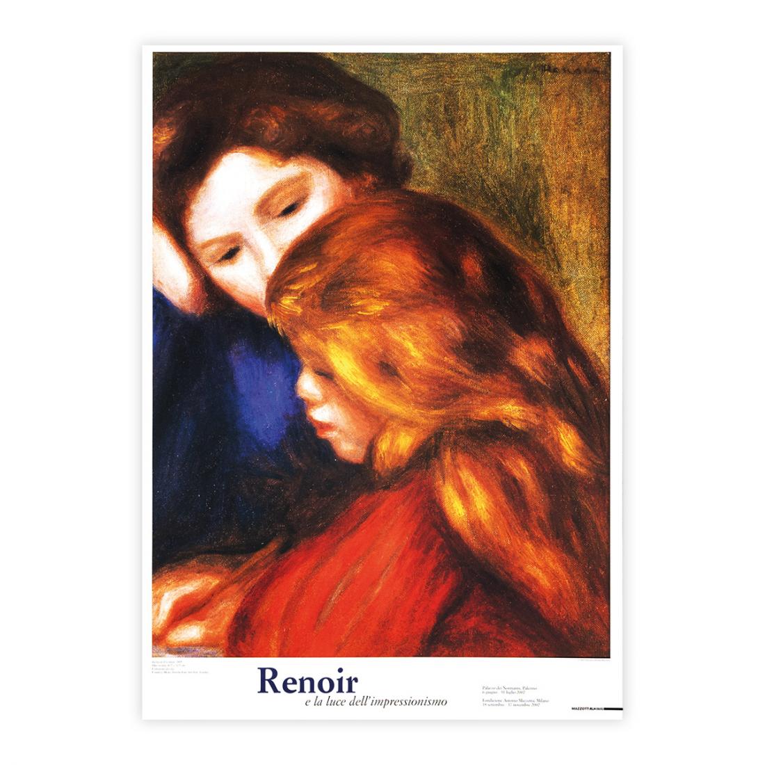 Renoir e la luce dell'impressionismo - La lecon d'écriture, 1895