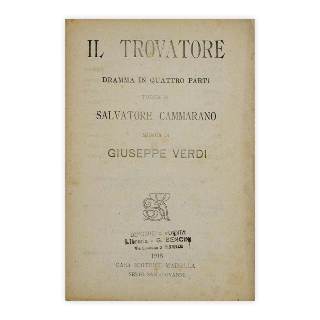 Salvatore Cammarano - Il trovatore