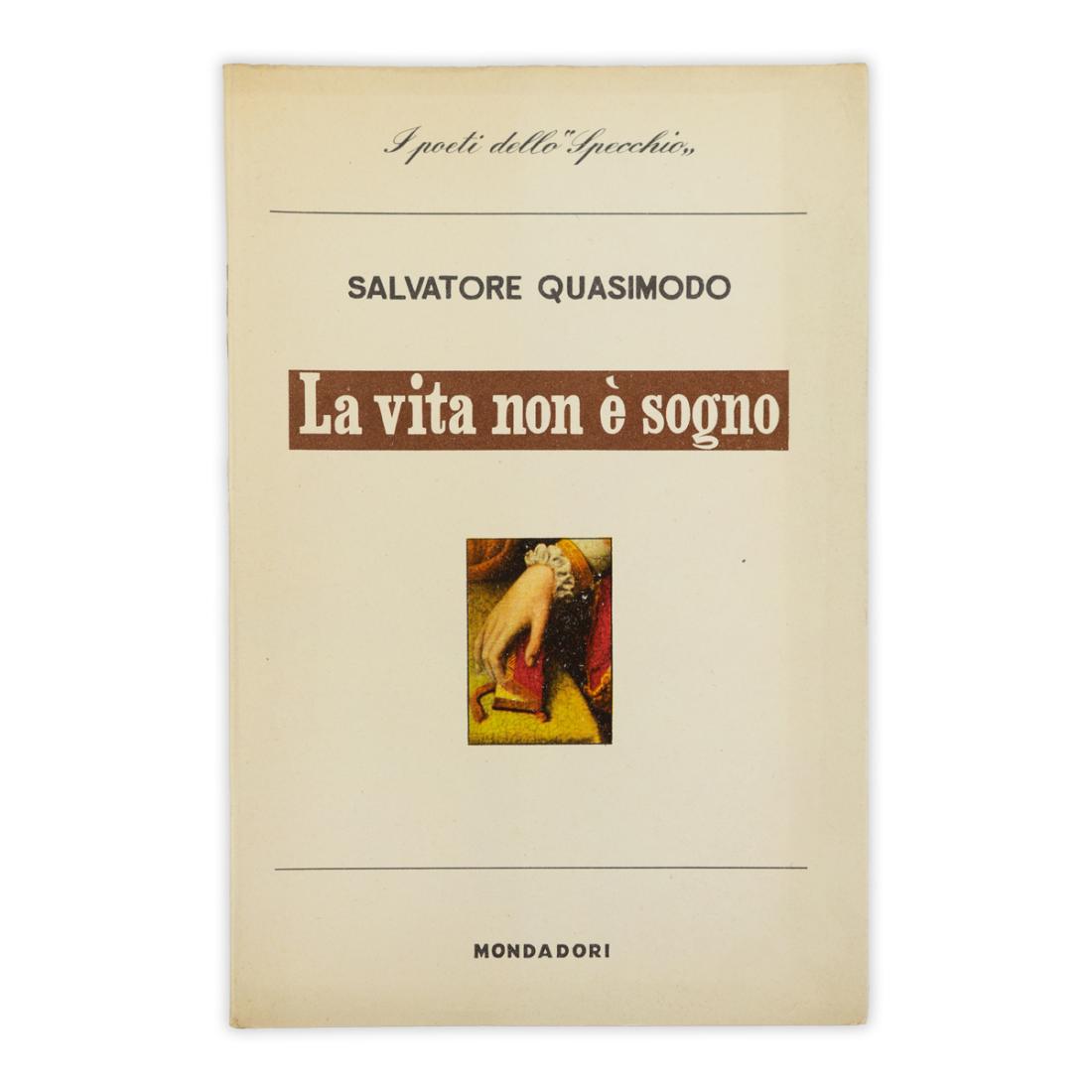 Salvatore Quasimodo - La vita non è un sogno 1957