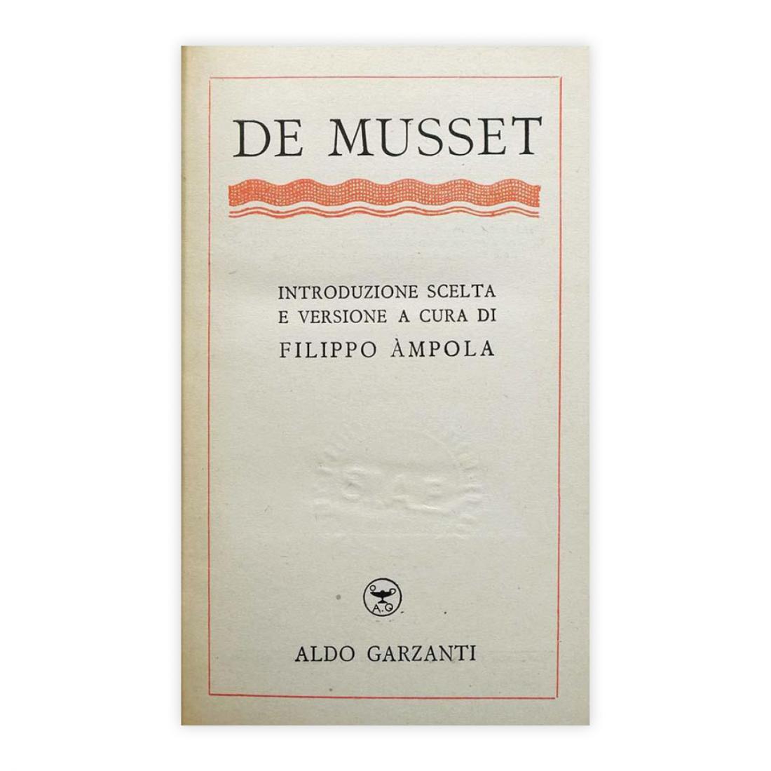 Scrittori stranieri - De Musset