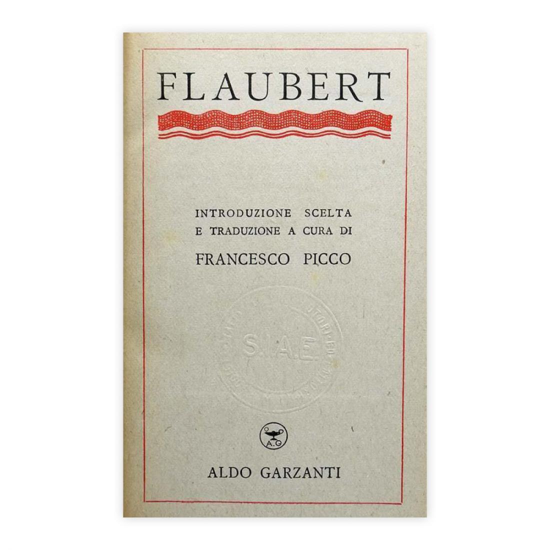 Scrittori stranieri - Flaubert