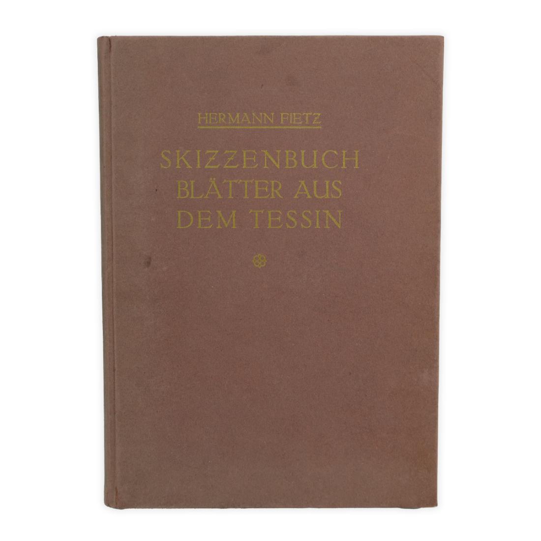 Skizzenbuch Blätter aus dem Tessin - Hermann Fietz