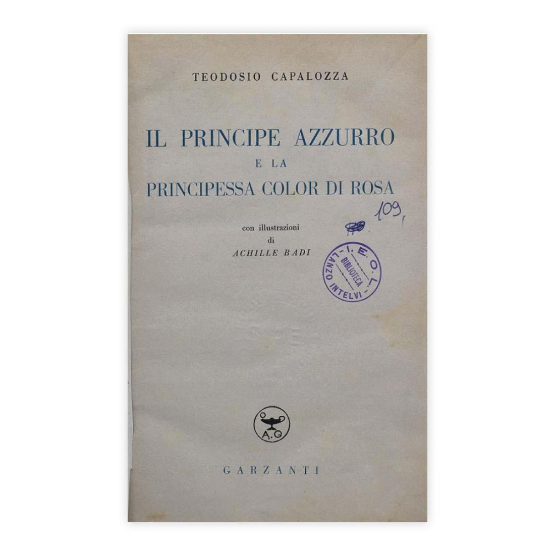 Teodosio Capalozza - Il principe e la principessa color rosa