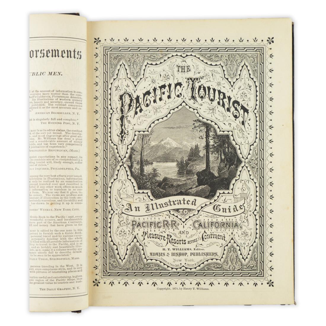 The Pacific Tourist - Henry T WIlliams 1880