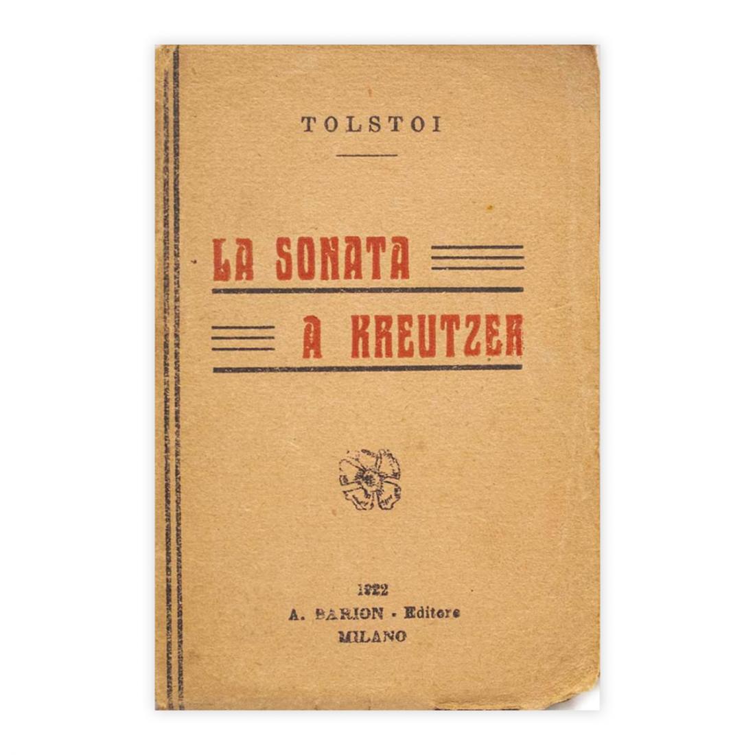 Tolstoi - La Sonata a Kreutzer